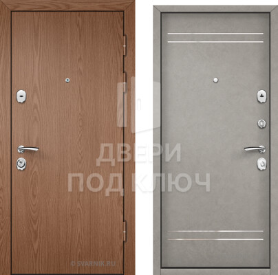 Входная металлическая уличная дверь с установкой ДПК-7981