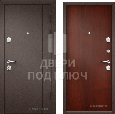 Дверь с ламинатом 3 мм в квартиру ДПК-13574