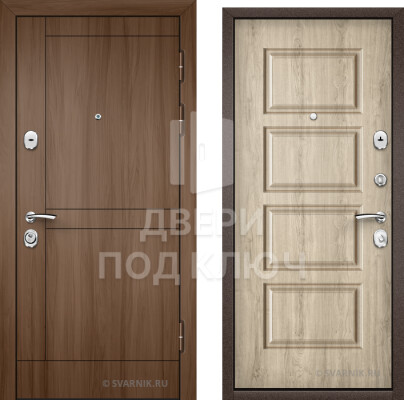 Трехконтурная дверь для квартиры ДПК-8761